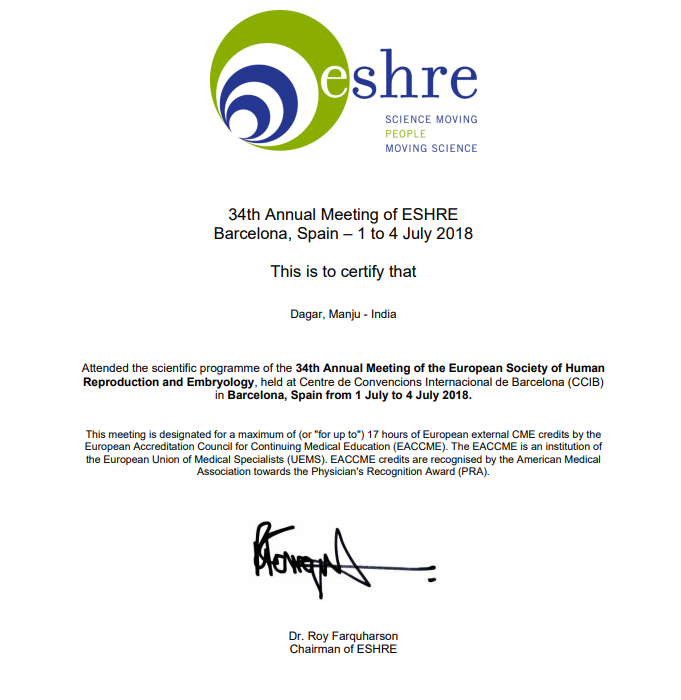 Accreditation Certificate 6