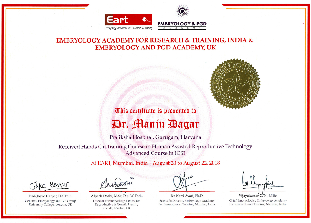 Accreditation Certificate 6