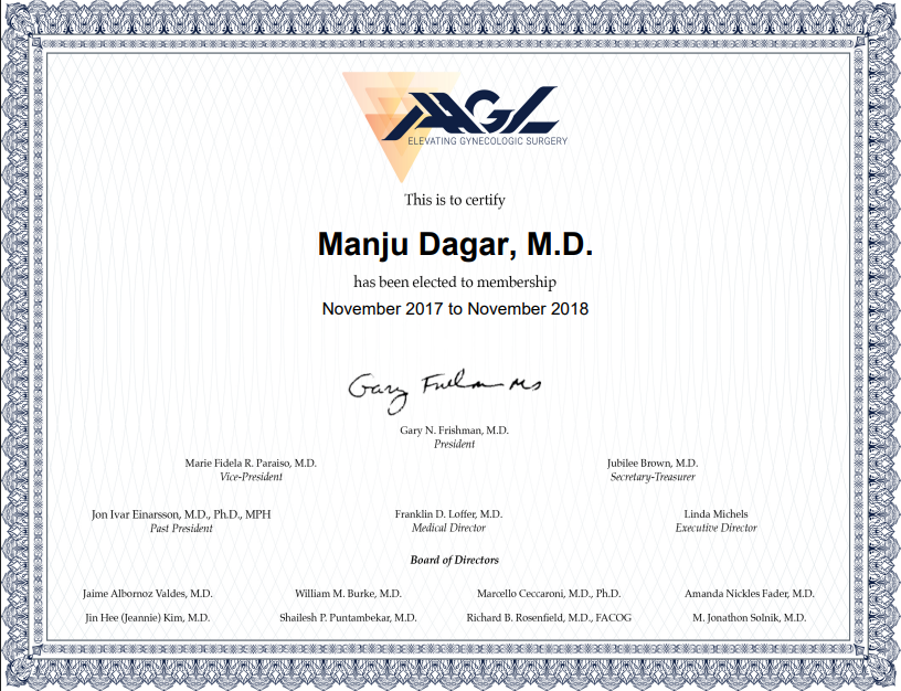Accreditation Certificate 6