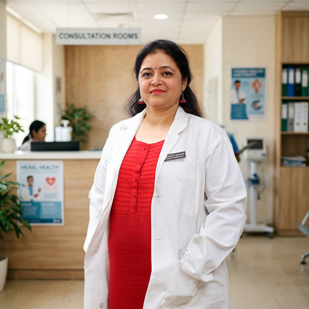 Dr. Manju Dagar expert gynaecologist and IVF doctor