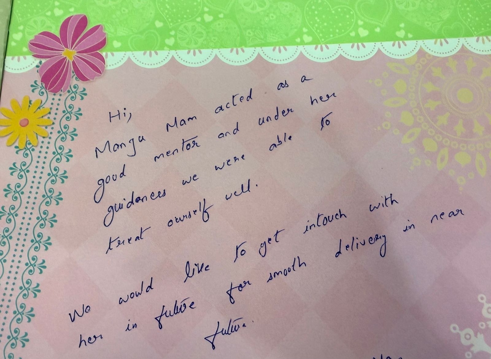Handwritten Review 1