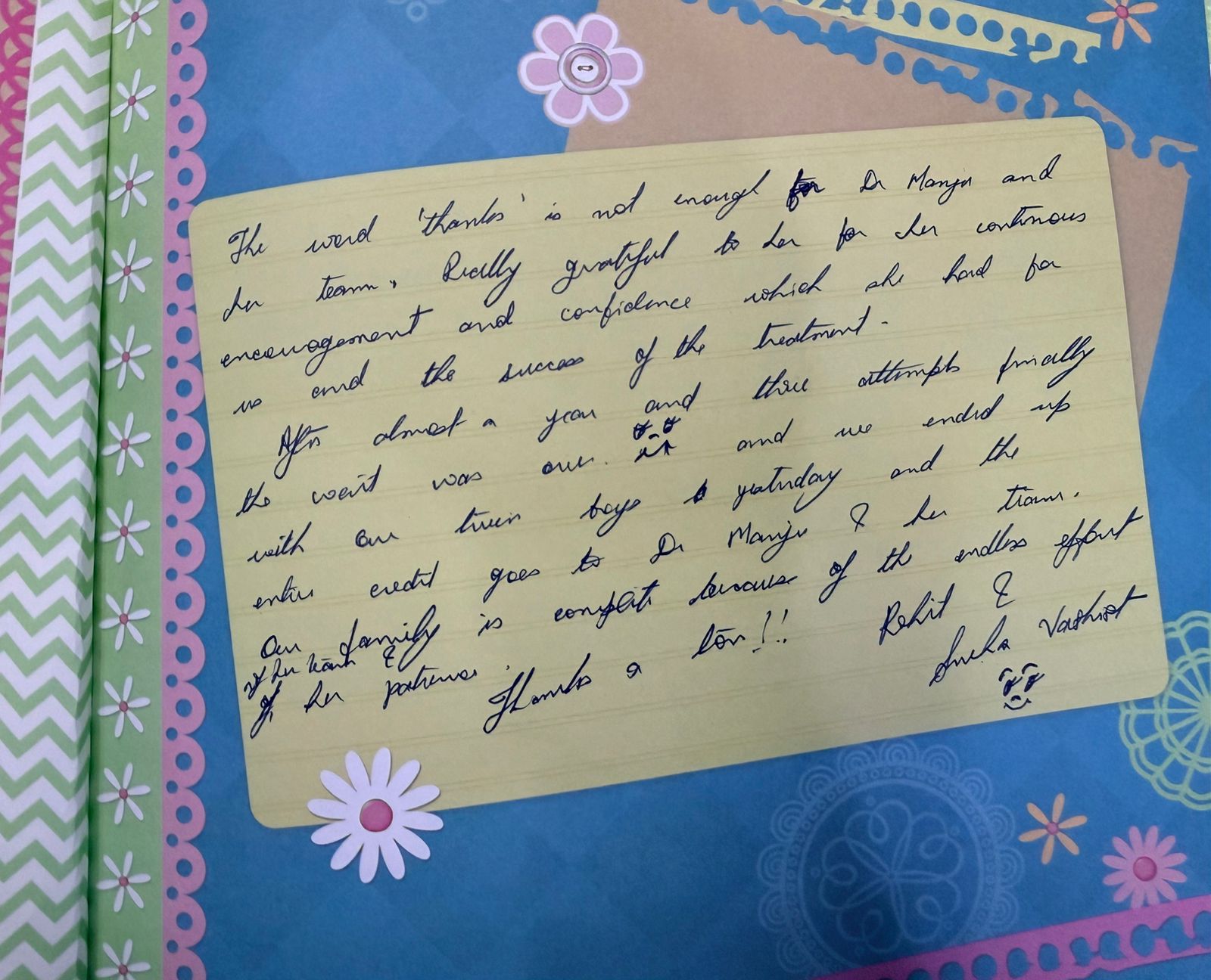 Handwritten Review 8