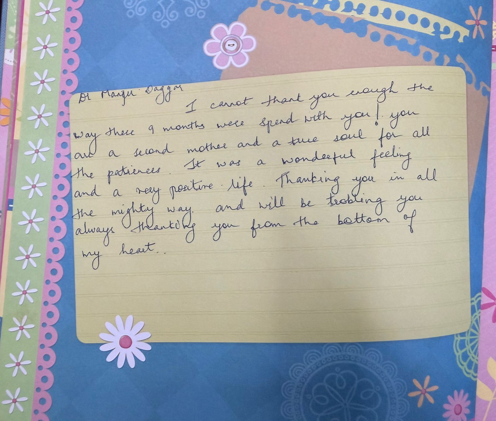 Handwritten Review 8