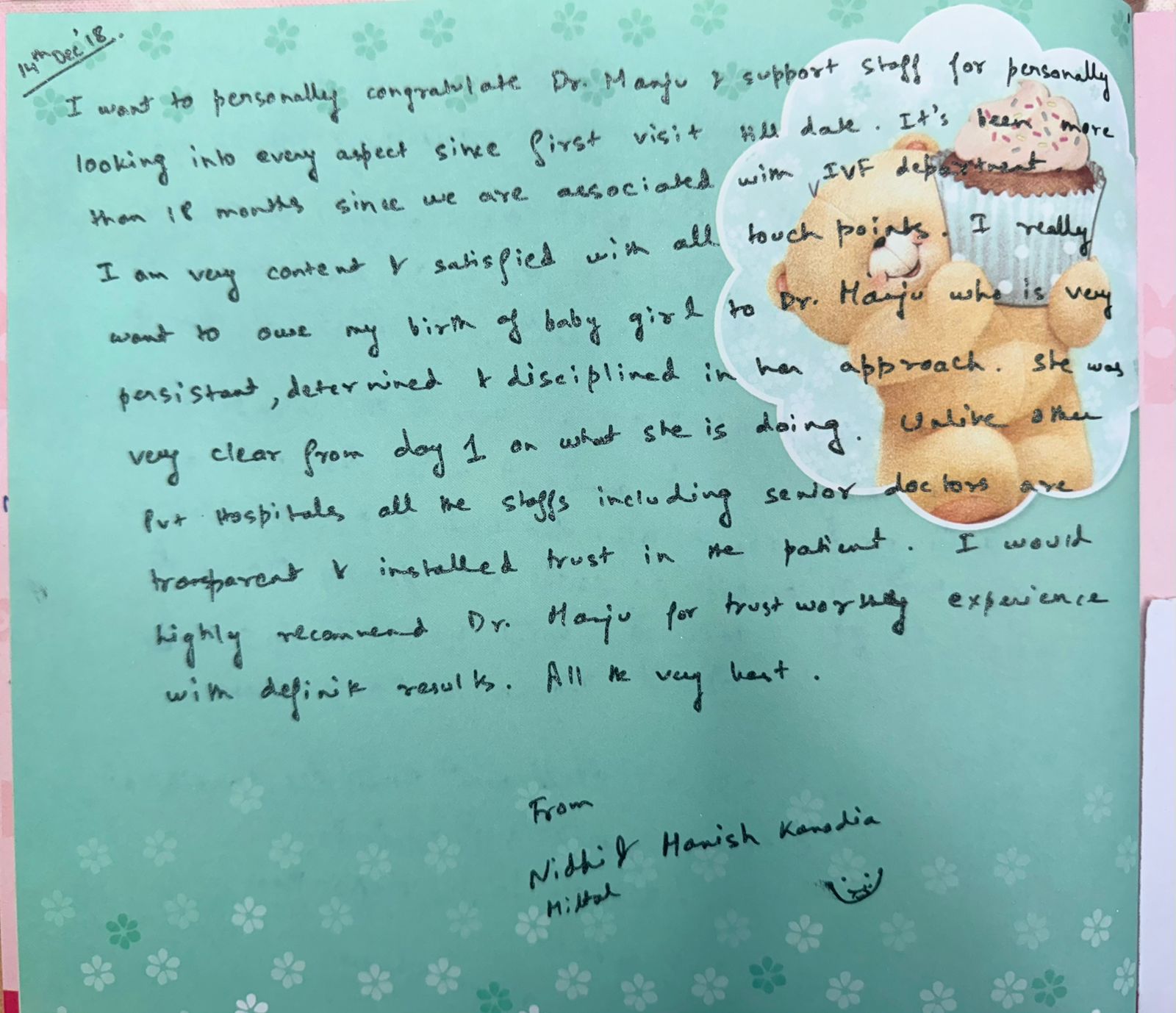 Handwritten Review 8